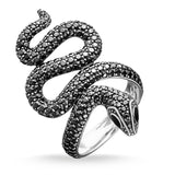 Grande Bague Serpent l Snake Temple