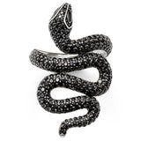 Grande Bague Serpent l Snake Temple