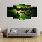 Tableau Serpent l Snake Temple