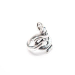 Bague Serpent Fine l Snake Temple