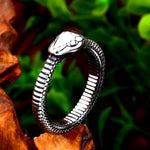 Bague Anneau Serpent Ouroboros l Snake Temple