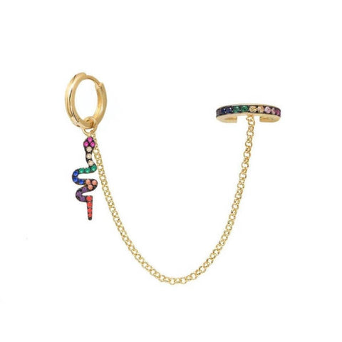 Boucles d'Oreilles Serpent Strass Argent | Serpent Shop Boucles d'Oreilles Serpent Strass Argent | Serpent Shop