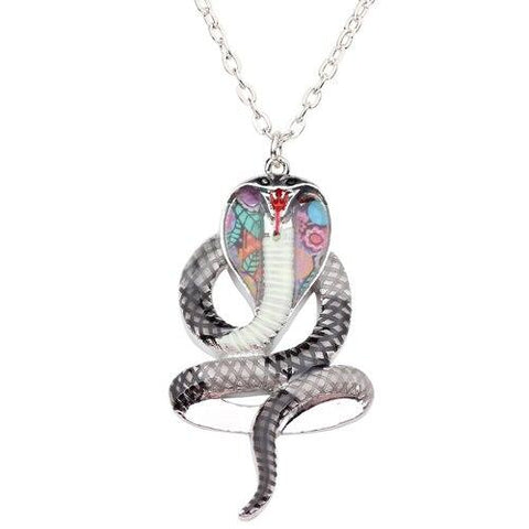 Collier Femme Cobra l Snake Temple
