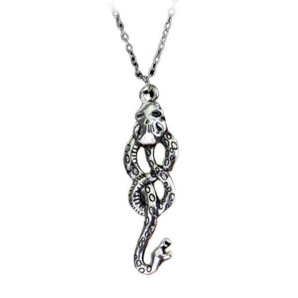 Collier Serpent Chaîne En Acier Inoxydable - Argent, Or Ou Rose - Style Royal Unisexe