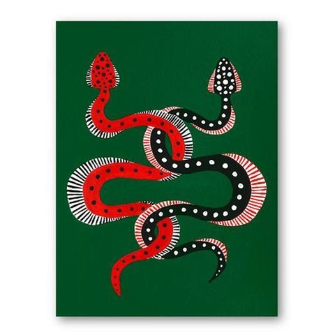 Poster Mural Serpent l Snake Temple