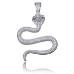 Collier Serpent Cobra Danseur (Zirconium)