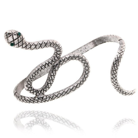 Bracelet De Bras Serpent (Argent)