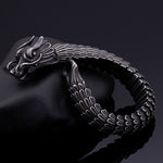 Bracelet Serpent Quetzalcoatl (Acier)