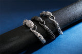 Bracelet Serpent Black (Acier)